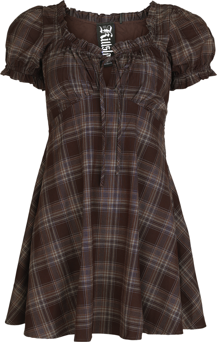 Miniabito Gothic di Killstar - Nocturne Nights - Morning Meadow Dress - Donna - marrone