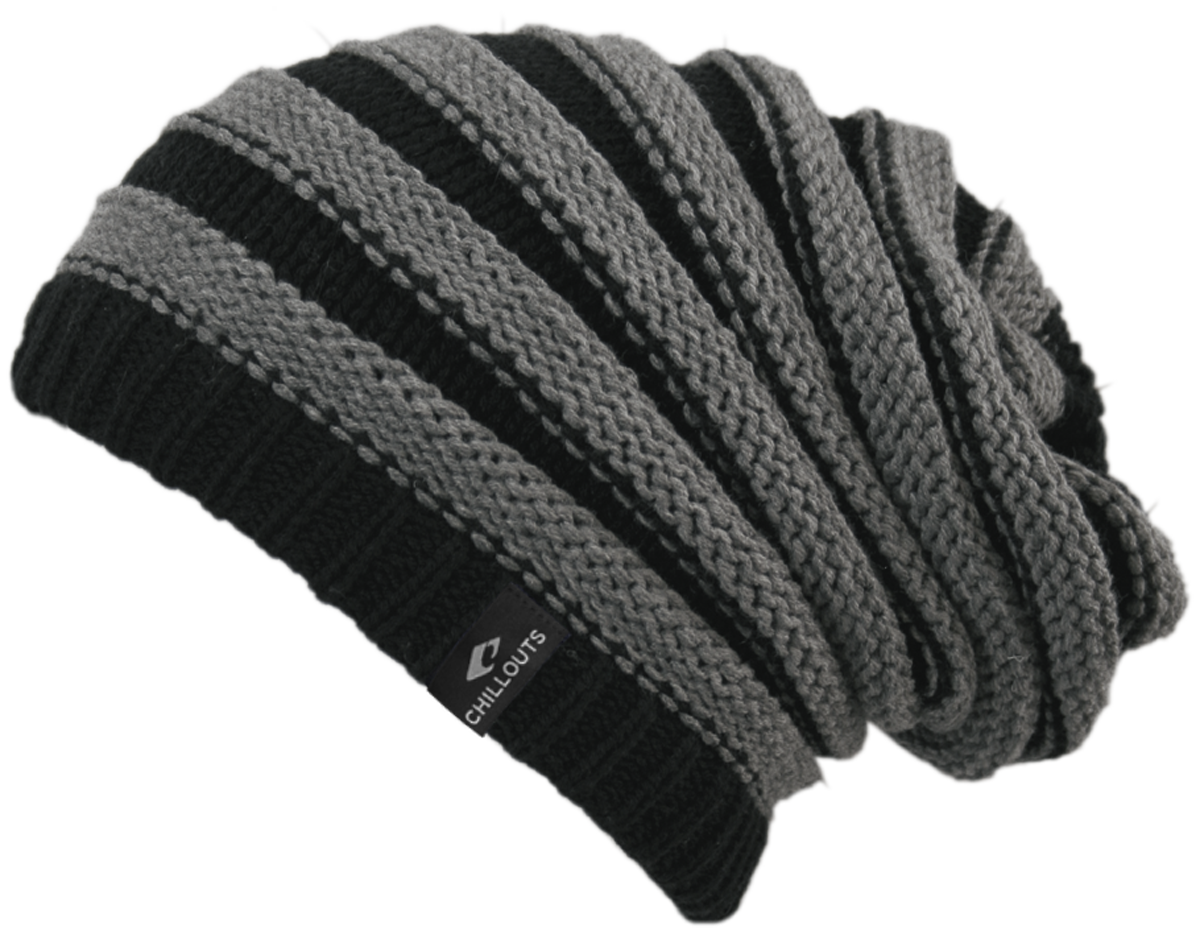 Chillouts  Beanie - Brian hat - black-grey