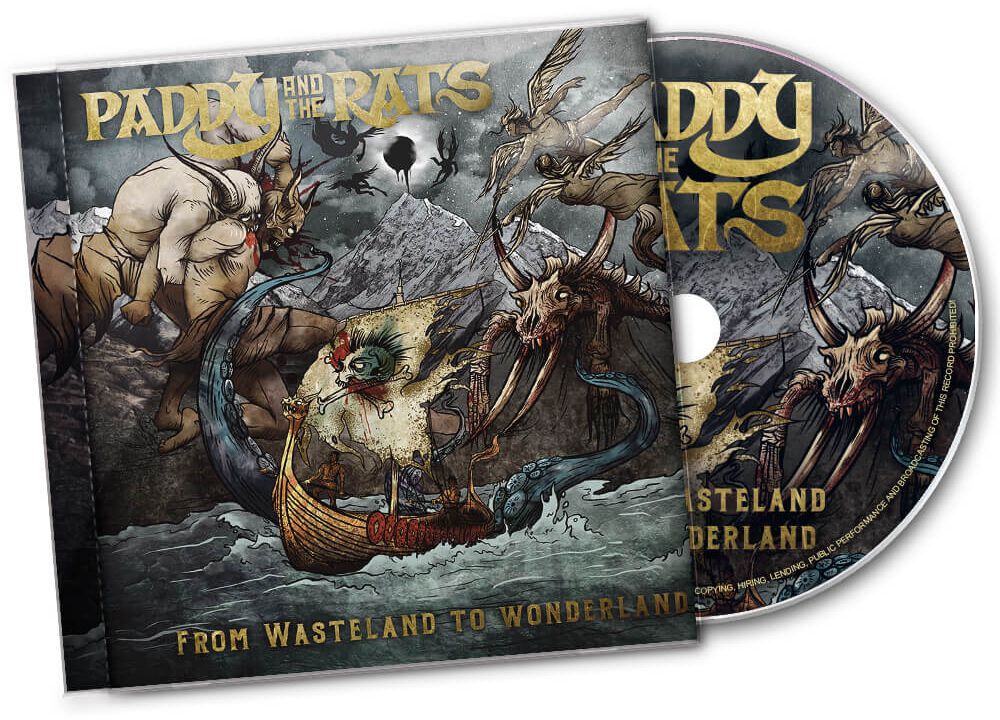 Paddy And The Rats From wasteland to wonderland CD multicolor