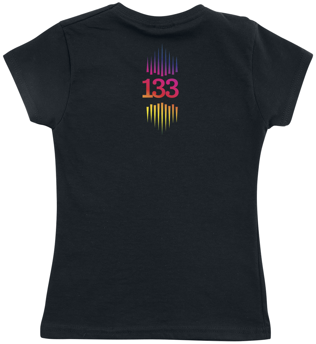 Pokémon - Gaming T-Shirt für Kinder - Kids - Evoli - Regenbogen - für Mädchen & Jungen - schwarz  - EMP exklusives Merchandise!