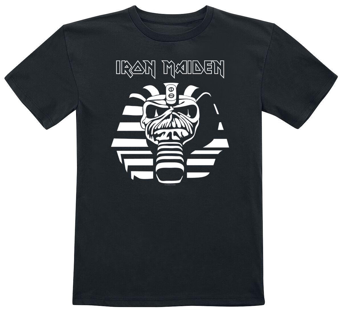 Image of Iron Maiden Kids - Powerslave Line Kinder-Shirt schwarz