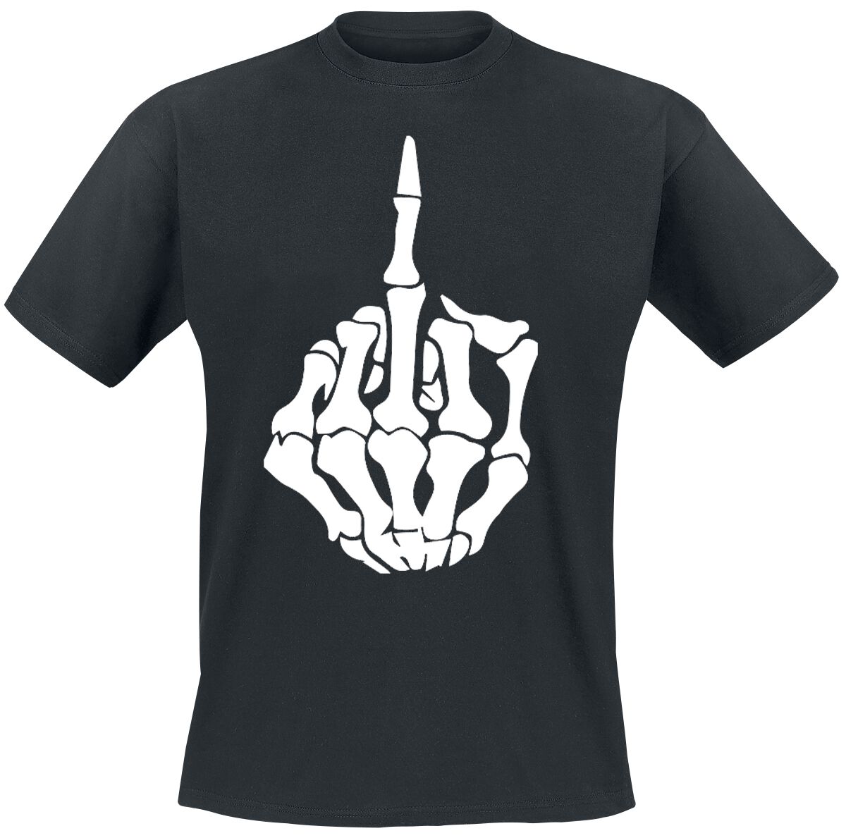 Image of T-Shirt Magliette Divertenti di Sprüche - Fuck - M a 3XL - Uomo - nero