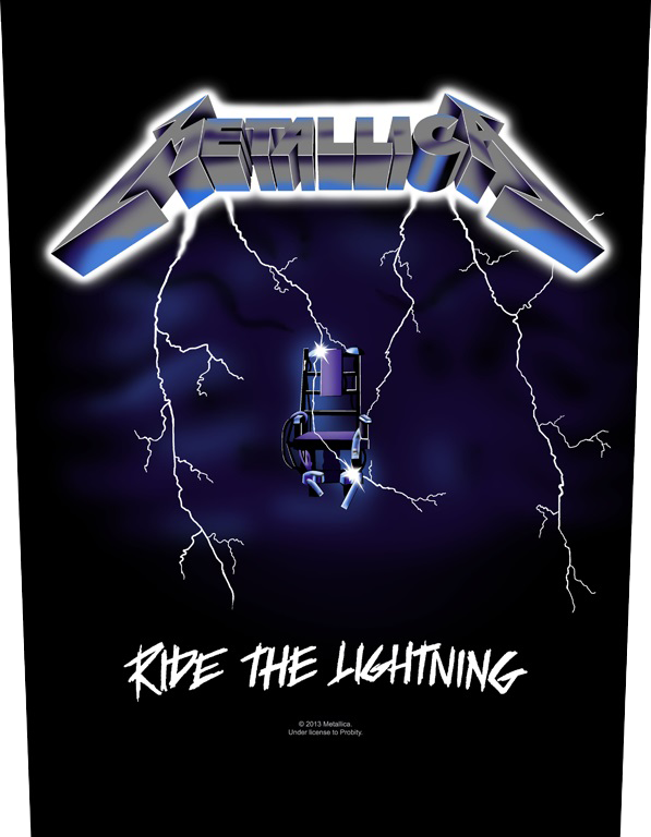 Metallica - Ride The Lighting - Patch - schwarz
