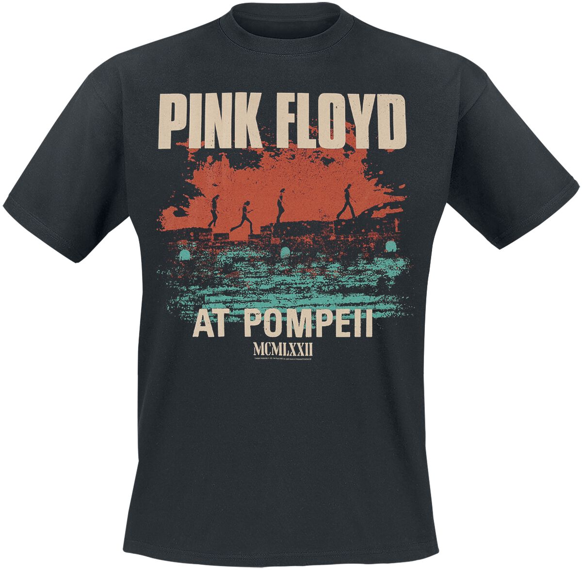 5056365735038 - Live In Pompeii T-Shirt schwarz in XL