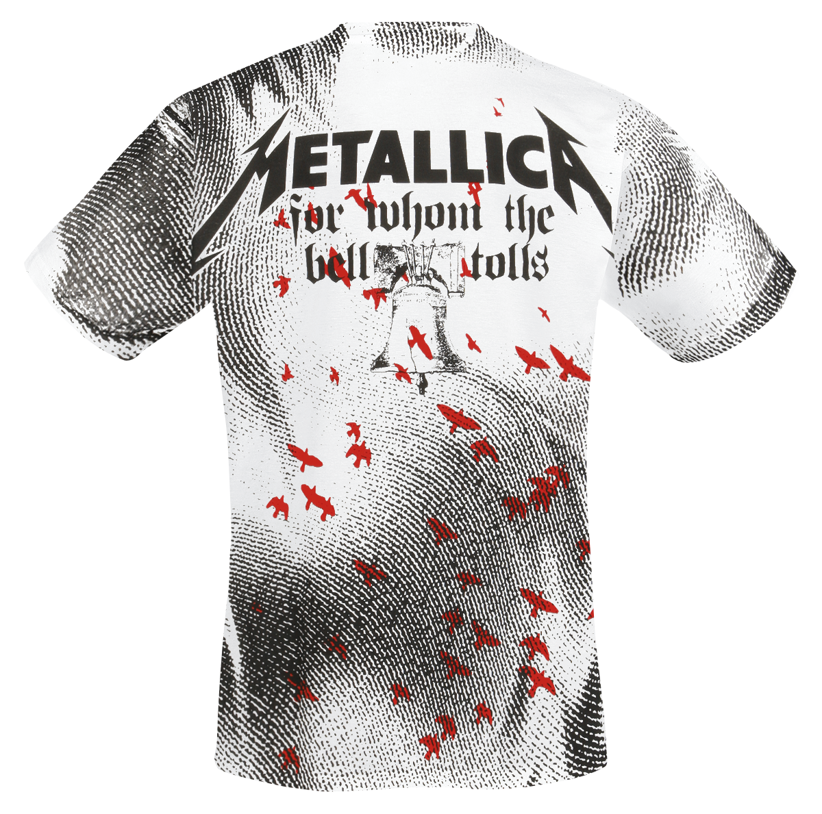 Metallica T-Shirt - Bell Tolls - S bis XXL - für Männer - Größe XXL - weiß  - EMP exklusives Merchandise!