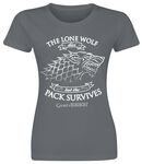 House Stark - Lone Wolf, Game Of Thrones, T-Shirt