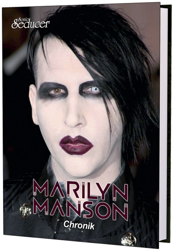 Marilyn Manson Sonic Seducer - limitiertes Buch + exkl. Sticker