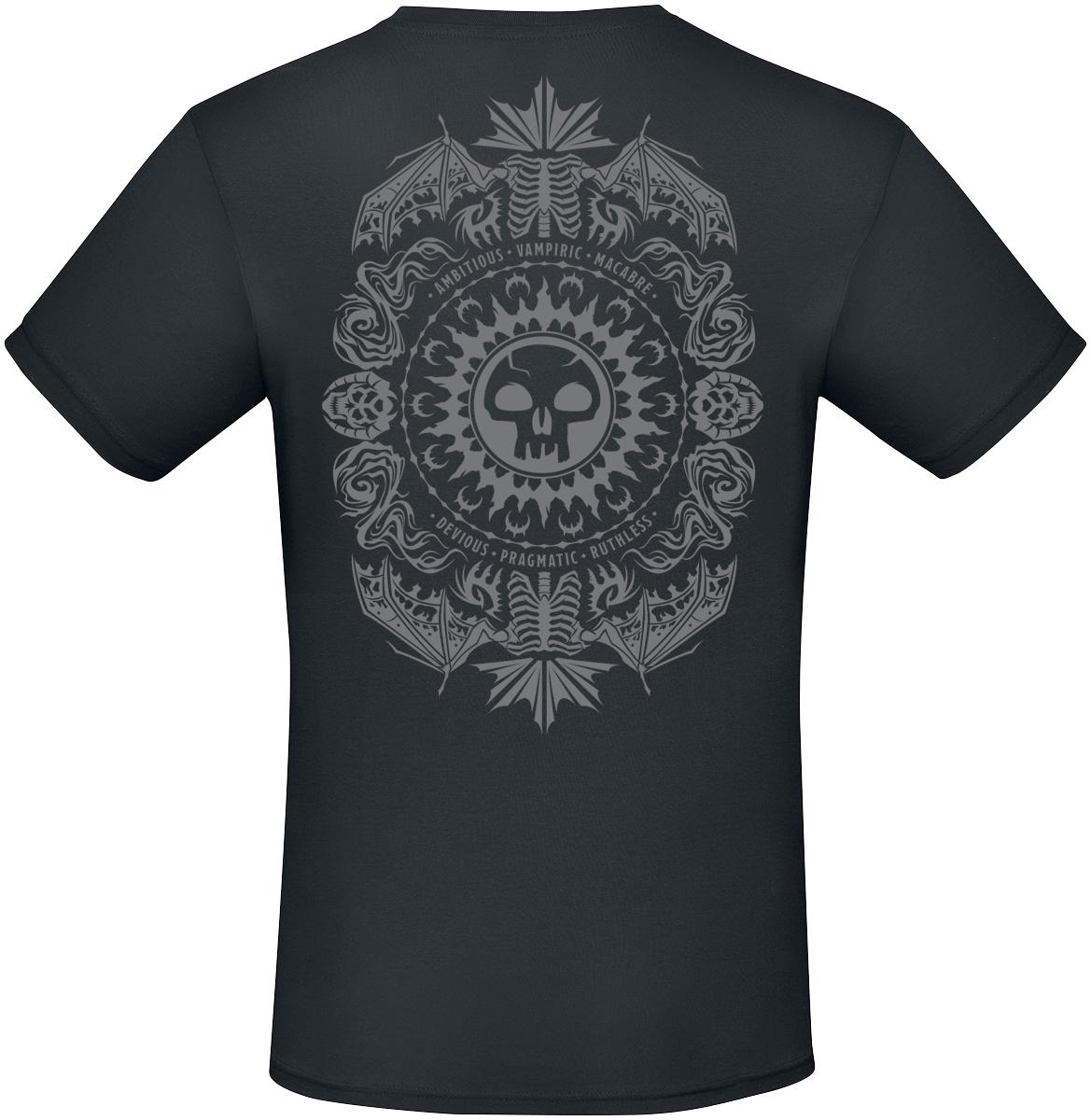 Magic: The Gathering - Gaming T-Shirt - Black Mana - S - für Männer - Größe S - schwarz  - EMP exklusives Merchandise!