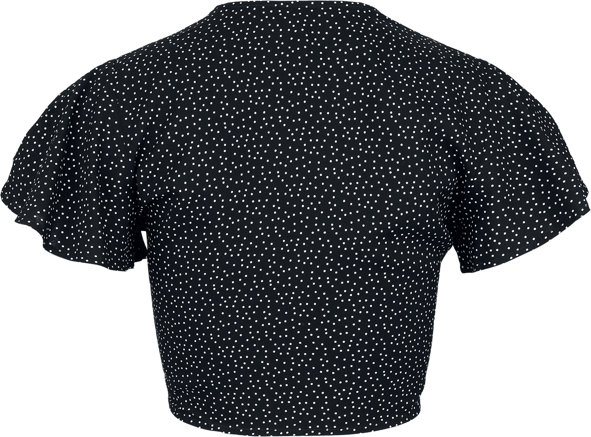 5059075432242 - Lola Top Bluse schwarz weiß in M 5059075432242 - Lola Top Bluse schwarz weiß in M