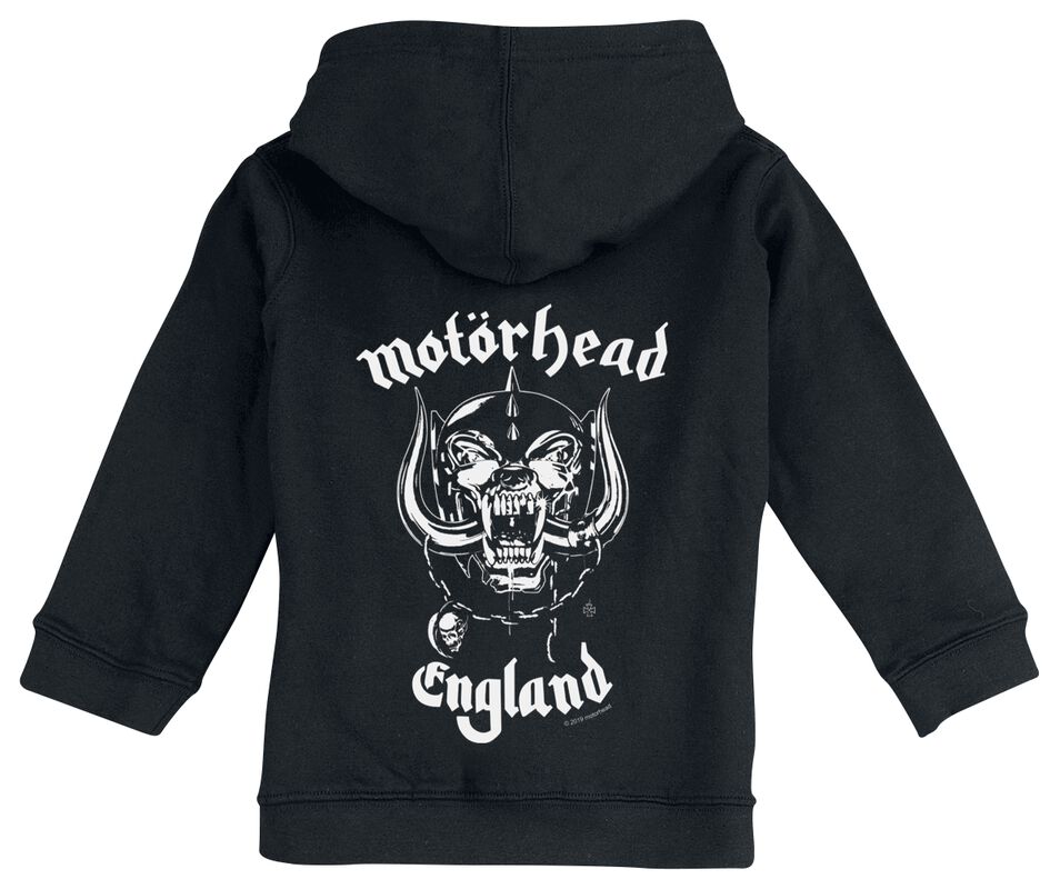 Kinder Babys (bis Gr. 92) Metal-Kids - England | Motörhead Kinder-Kapuzenjacke