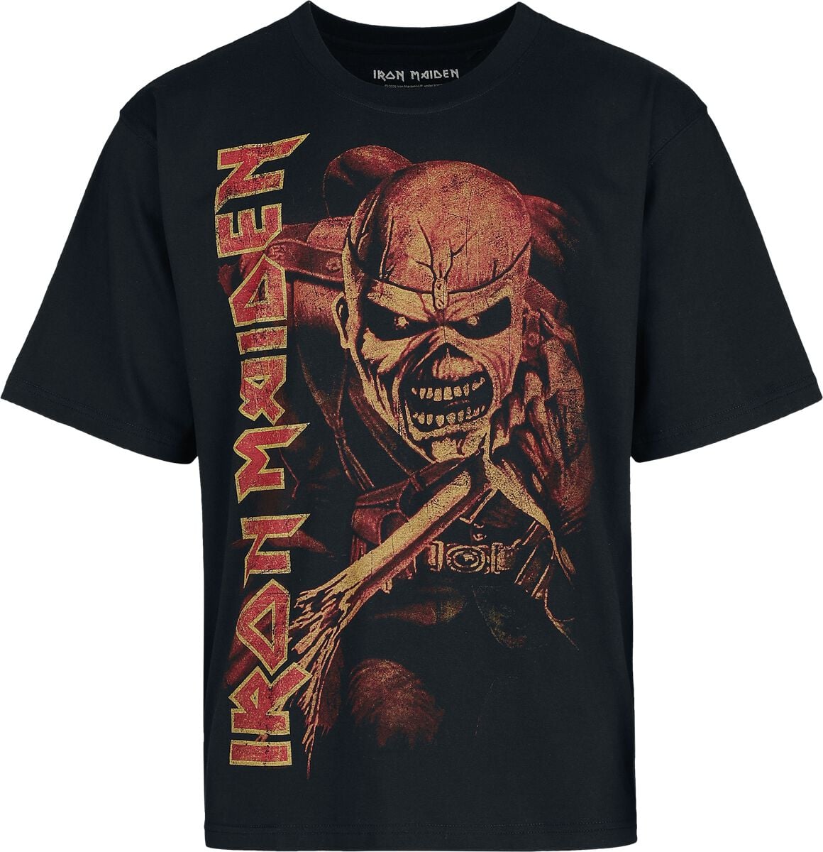 Iron Maiden Big Trooper T-Shirt schwarz in L
