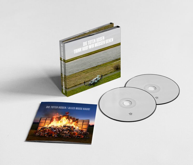 „Trink aus, wir müssen gehen!“ + Bonusalbum „Alles muss raus!“: Limitierte Doppel-CD-Digipack-Edition von Die Toten Hosen - 2-CD (Digipak)