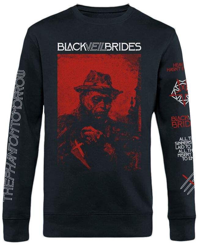 Black Veil Brides Shirt met lange mouwen - Heaven Hasn't Ended - S tot 3XL - voor Mannen - zwart