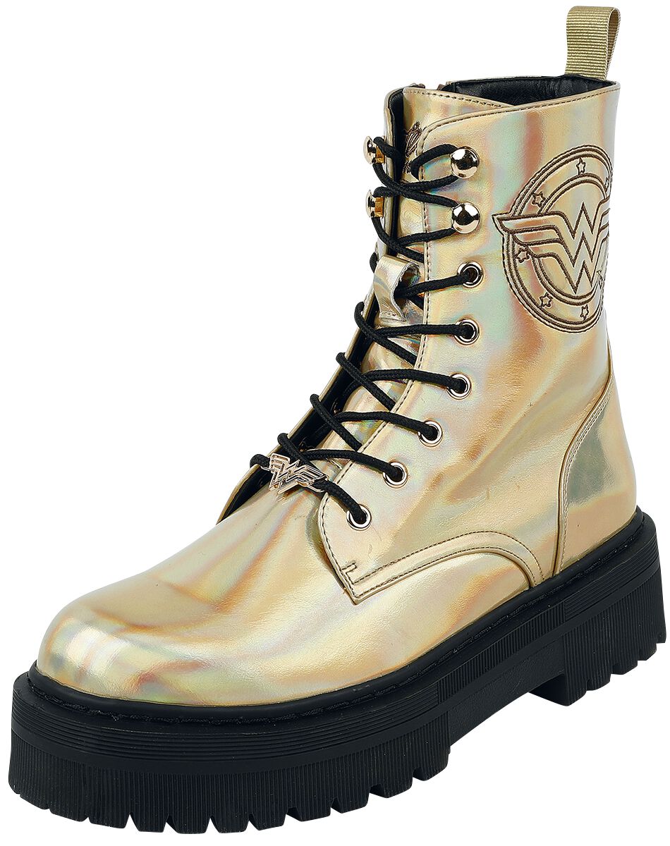 Wonder Woman Power Boot gold coloured
