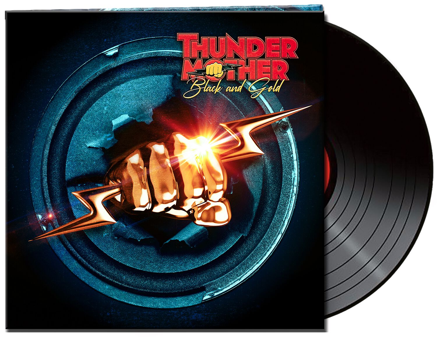 Thundermother Black and gold LP black