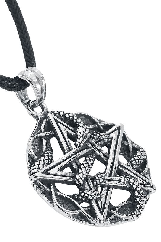 Accessoires Schmuck Schlangen Pentagramm | etNox hard and heavy Halskette