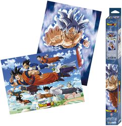 Super - Goku und Friends- Poster 2er Set Chibi Design