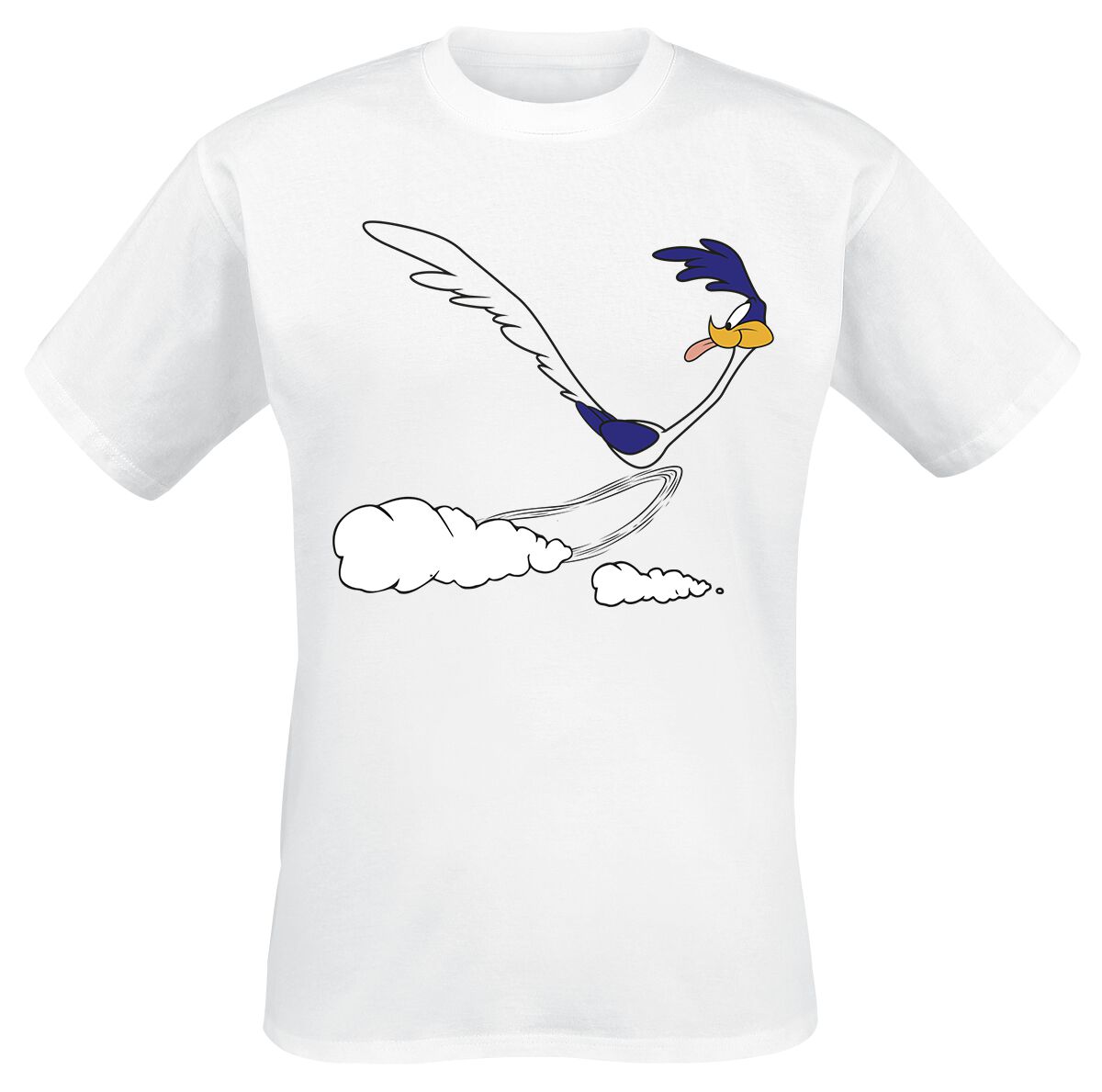 Looney Tunes Road Runner T-Shirt weiß in XL