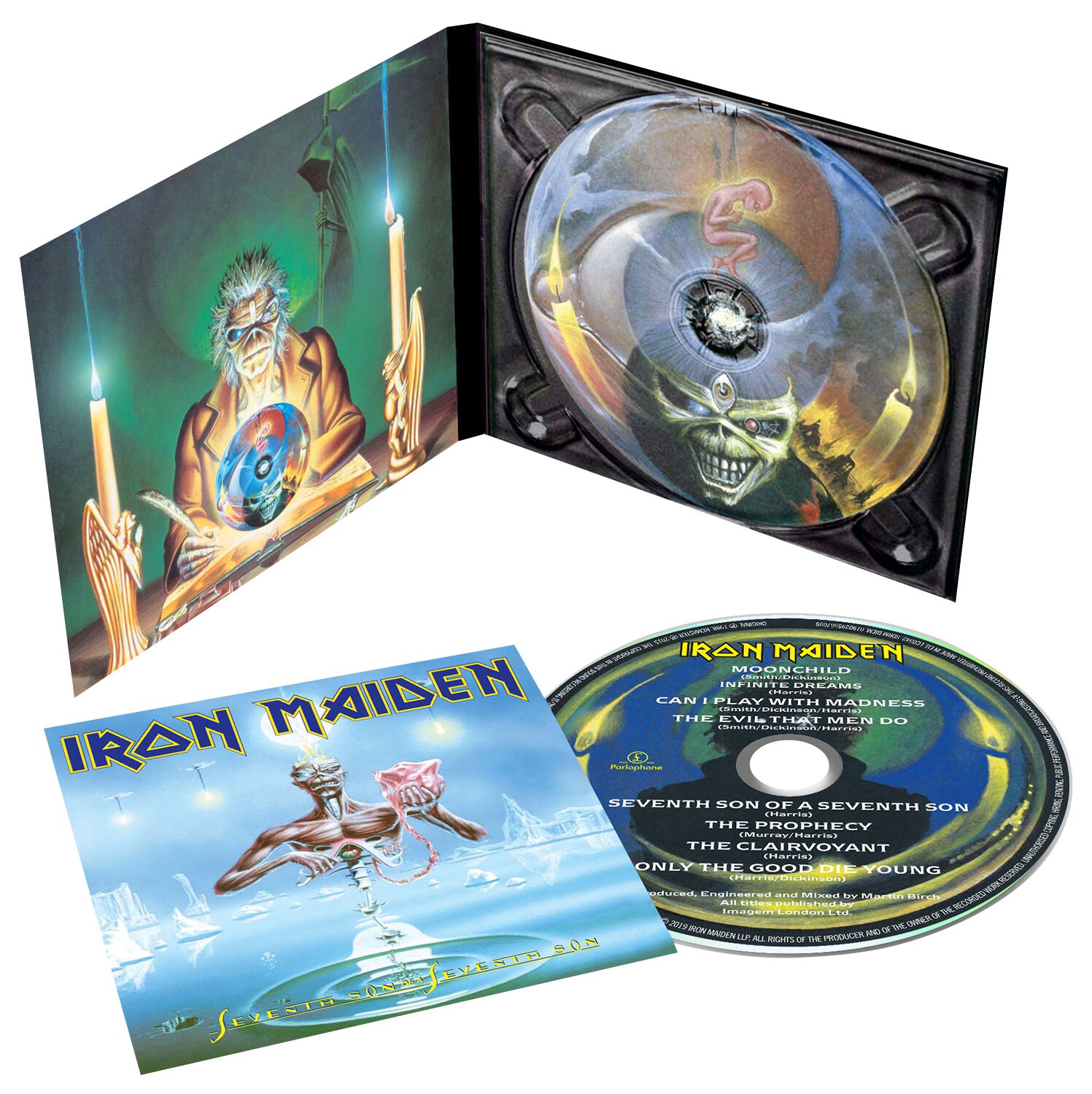 CD de Iron Maiden - Seventh son of a seventh son - para Standard product