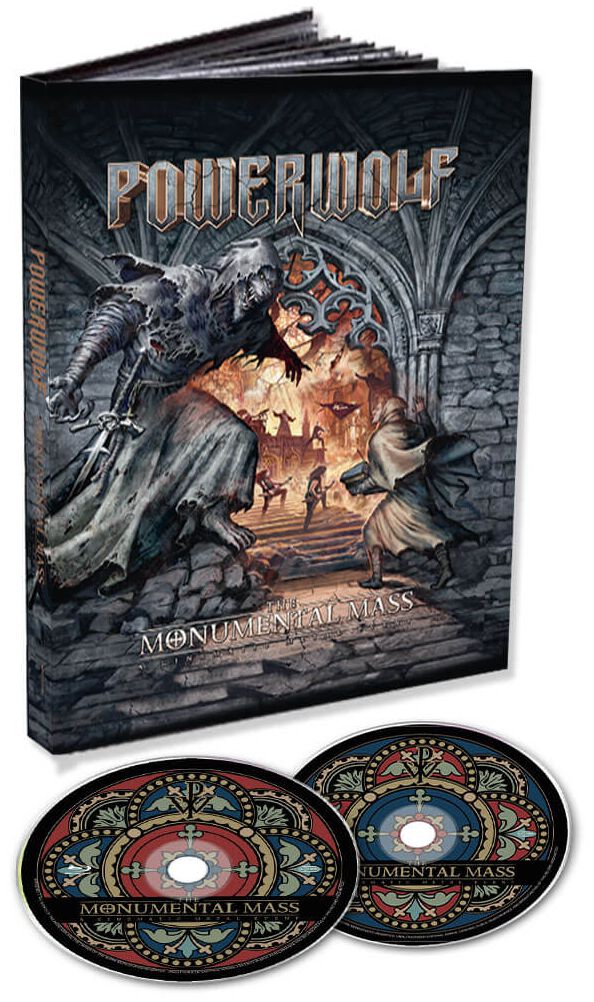 Powerwolf The monumental mass: A cinematic metal event Blu-Ray multicolor