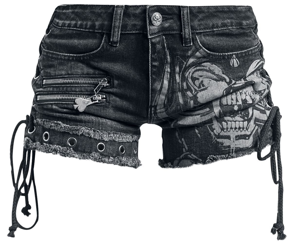 Motörhead EMP Signature Collection Hotpant schwarz – 30.01% Rabatt