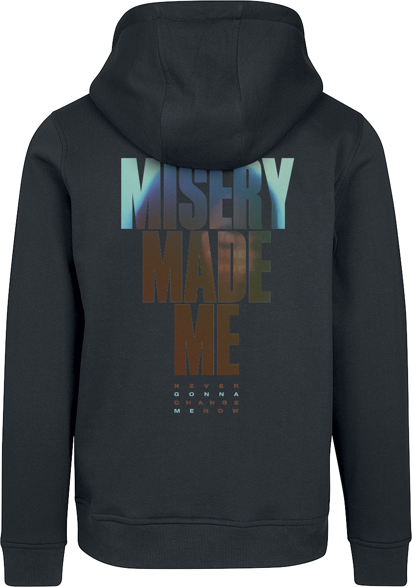 Silverstein Misery Made Me Kapuzenpullover schwarz
