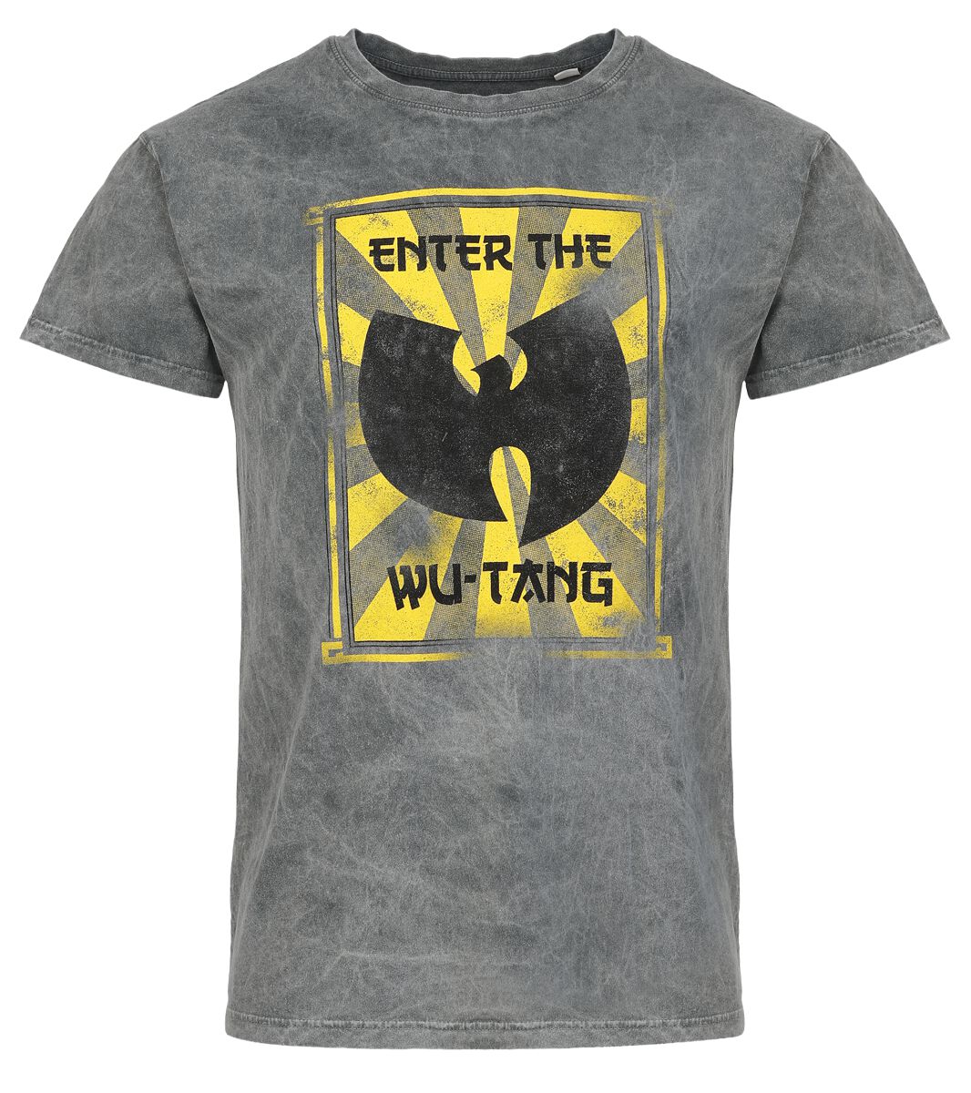 Wu-Tang Clan T-Shirt - Enter - S bis 3XL - für Männer - Größe S - grau  - Lizenziertes Merchandise!