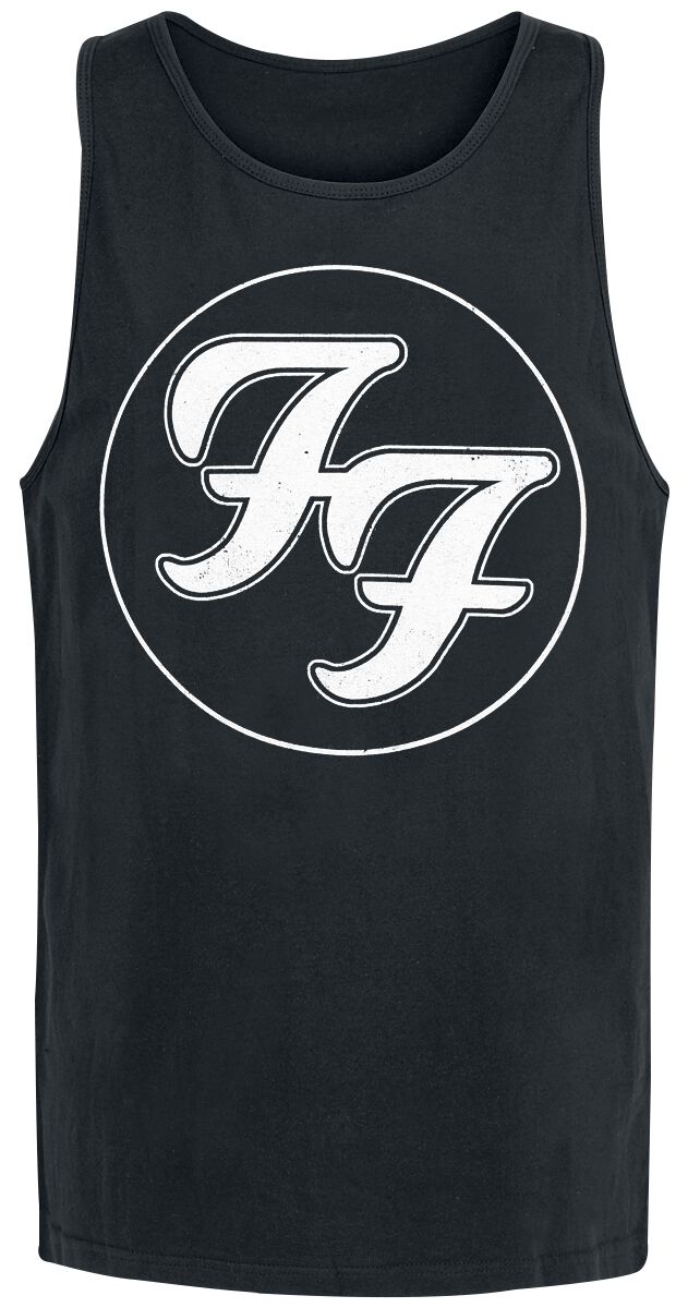 Foo Fighters Logo In Circle Tanktop black