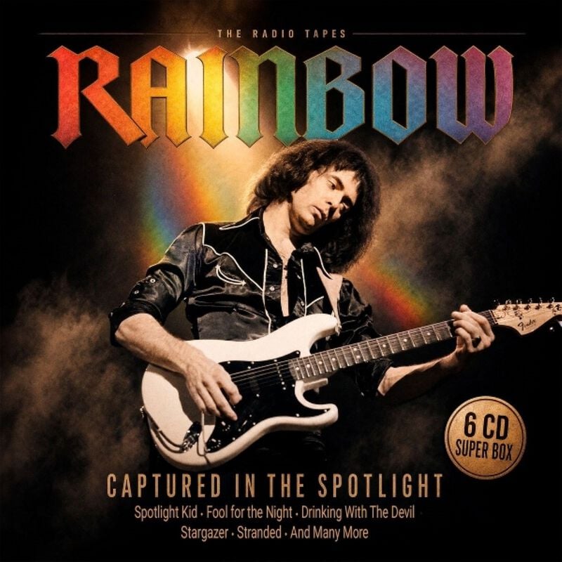 Captured In The Spotlight: The Radio Tapes von Rainbow - 6-CD (Boxset)