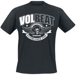 Skullwing Ribbon, Volbeat, T-Shirt