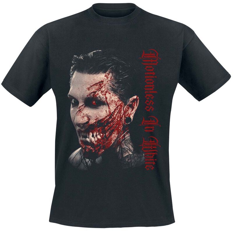T-Shirt Manches courtes  de Motionless In White - Decades - S à 5XL - pour Homme - noir