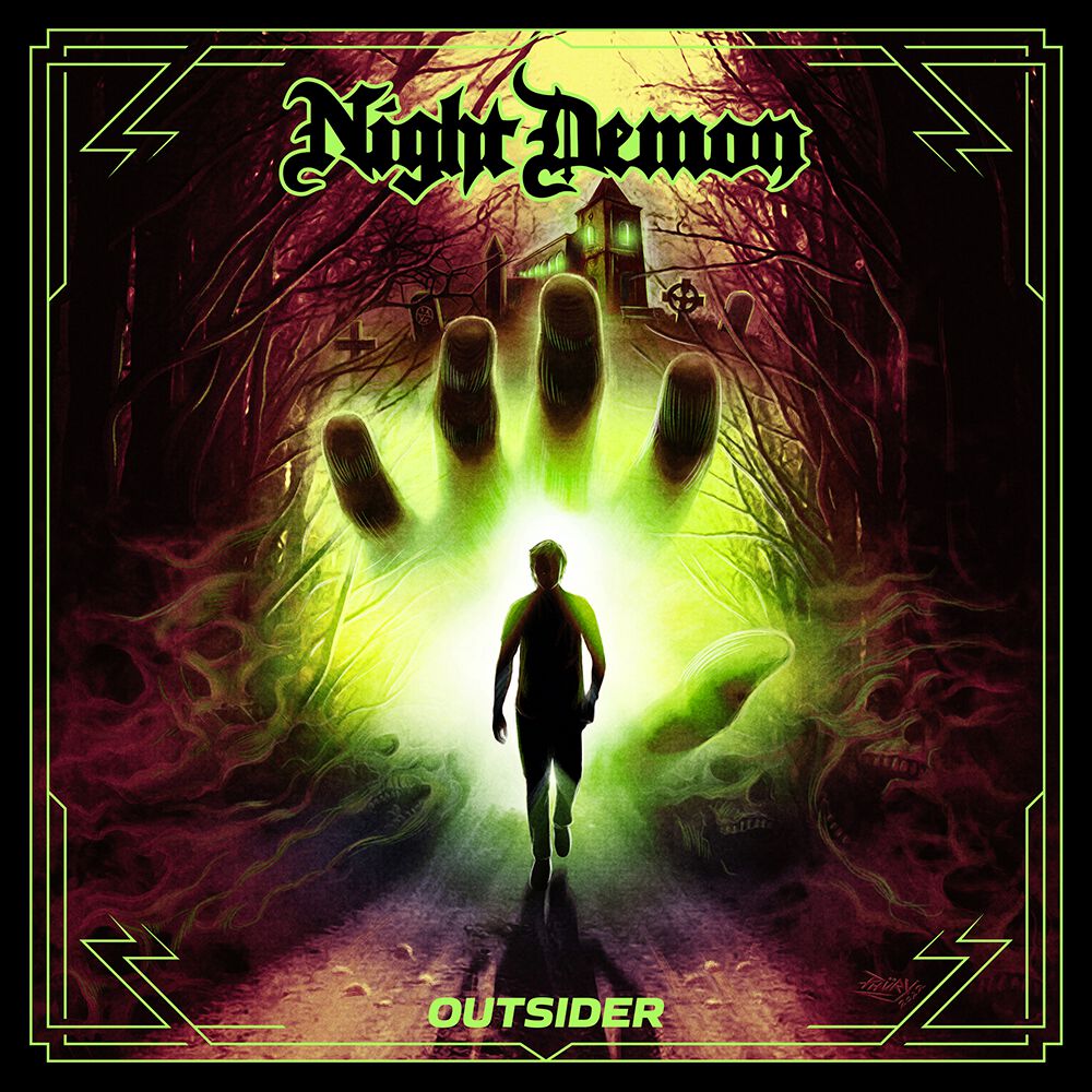 Night Demon OUTSIDER CD multicolor