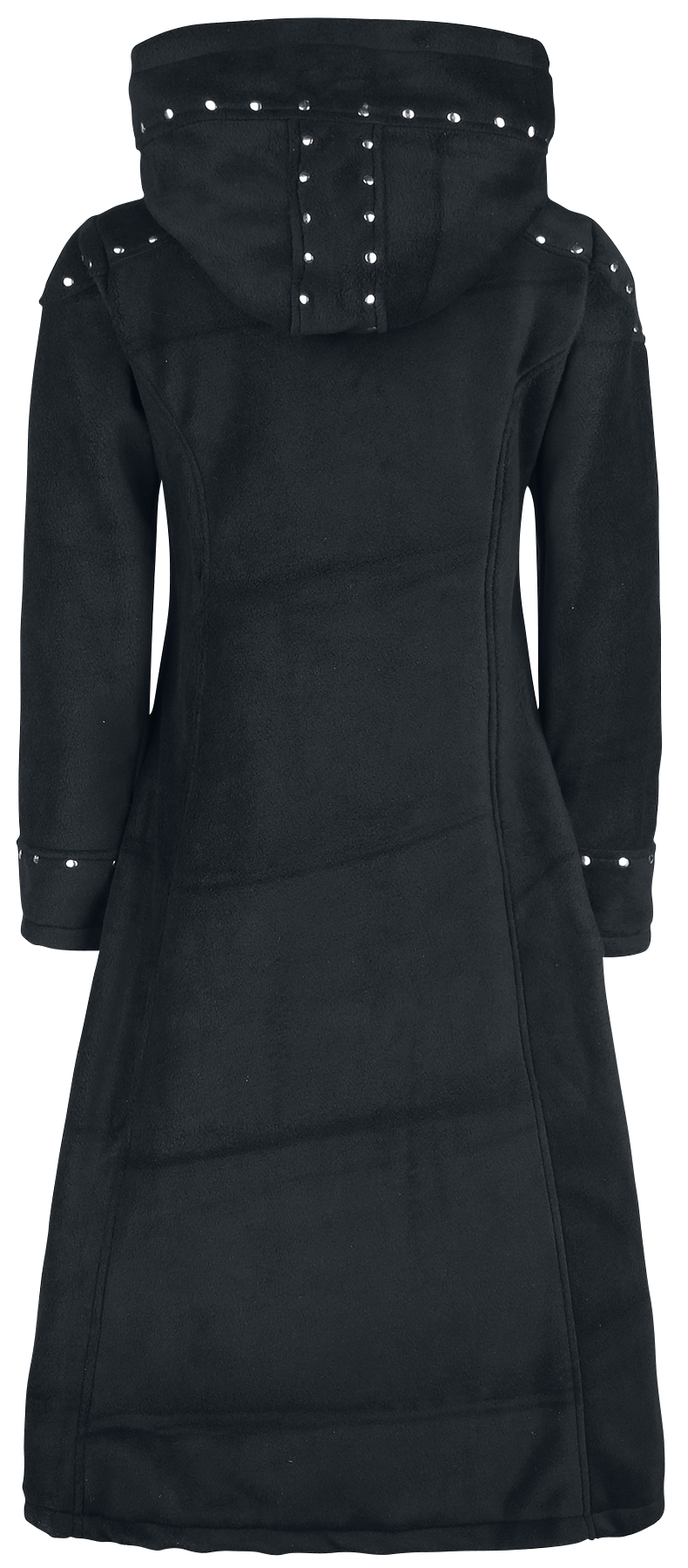 Poizen Industries Mantel - Story Coat - S bis XL - für Damen - Größe XL - schwarz