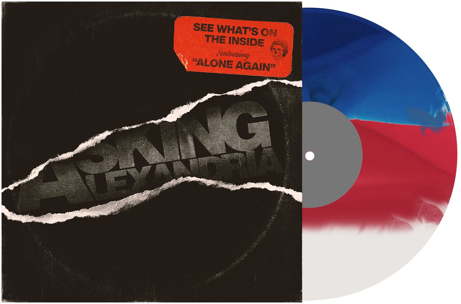 Asking Alexandria See what's on the inside LP multicolour