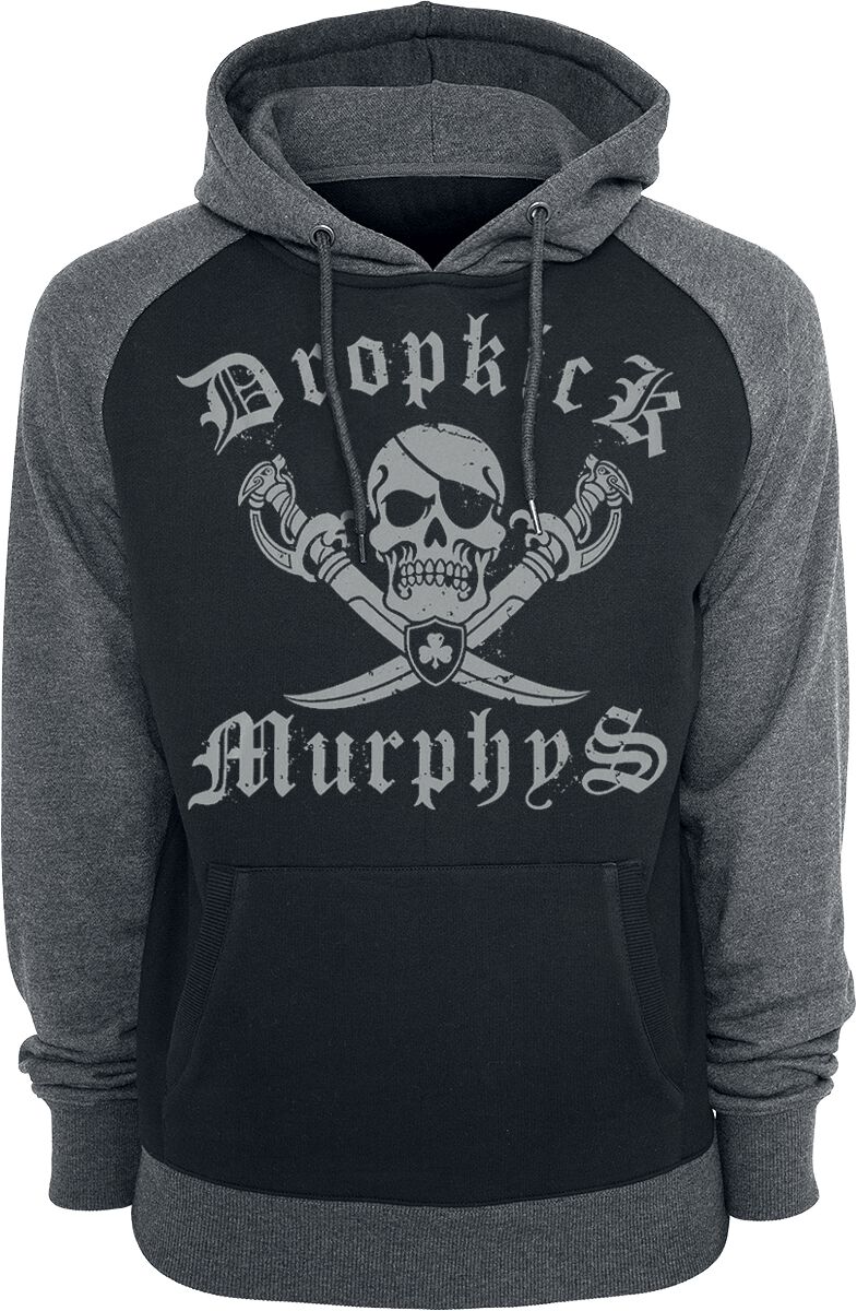 Dropkick Murphys Shipping Up To Boston Kapuzenpullover schwarz grau in XXL