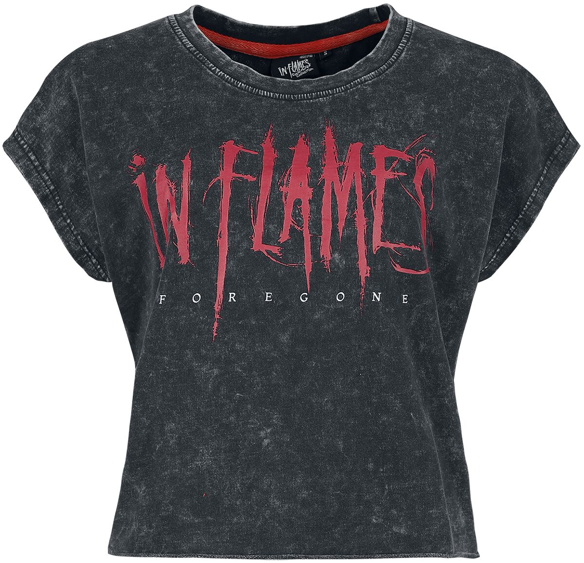 In Flames T-Shirt - EMP Signature Collection - XS bis 3XL - für Damen - Größe XXL - grau  - EMP exklusives Merchandise!