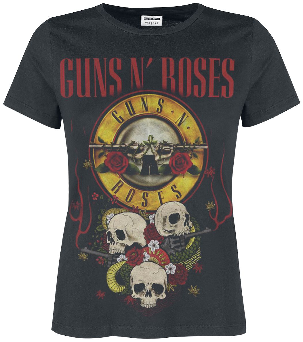 Guns N' Roses NMMax Guns N' Roses Top schwarz-Guns n' Roses 1