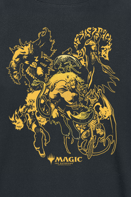Magic: The Gathering Character Art T-Shirt schwarz