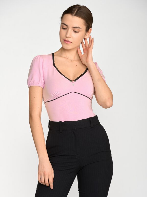 Vive Maria Summer Lolita top in zwart | Shop bij Topvintage