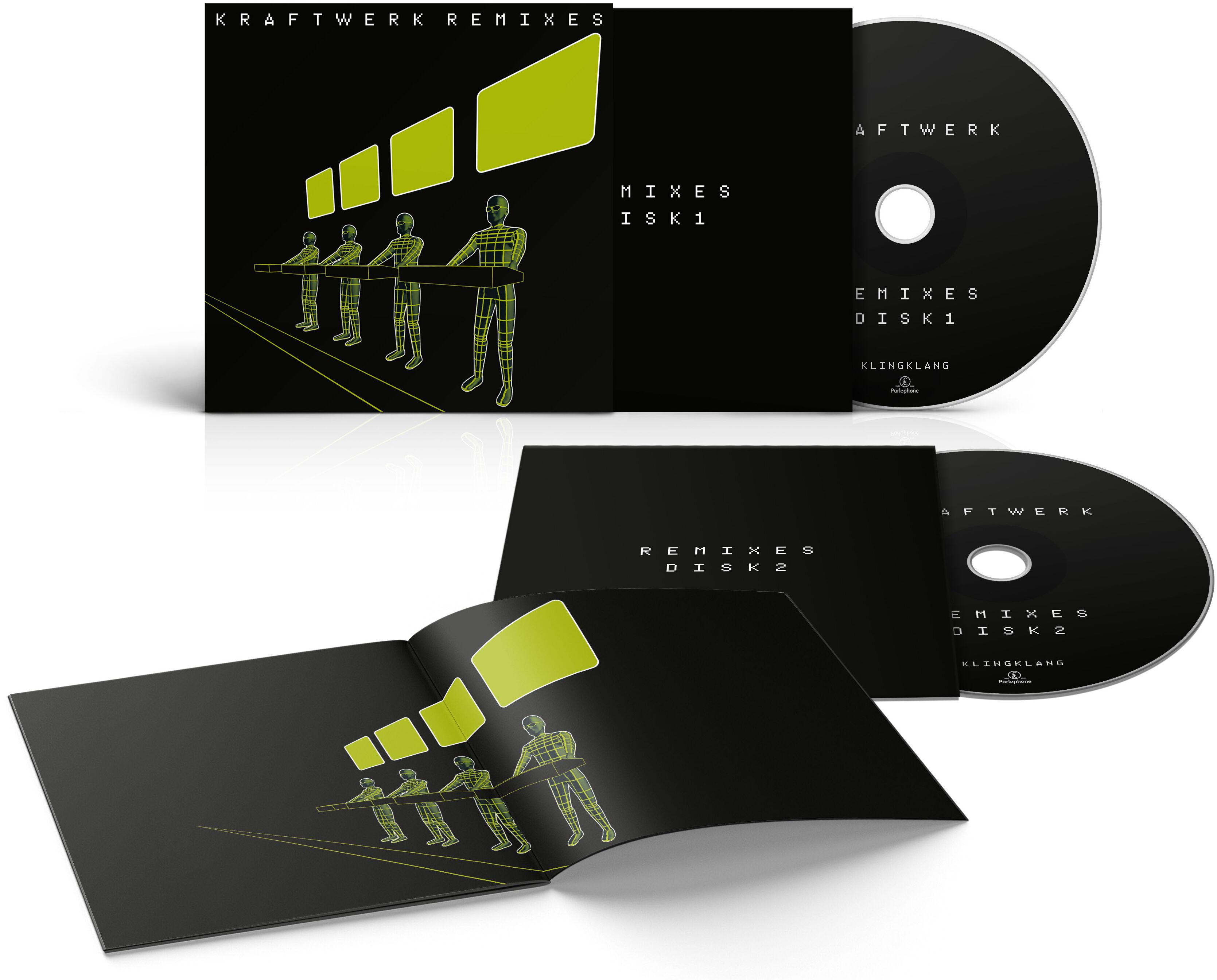Kraftwerk Remixes CD multicolor