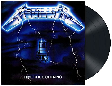 Metallica Ride The Lightning LP schwarz