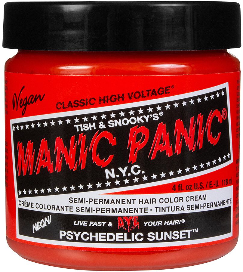 Manic Panic - Gothic Haar-Farben - Psychedelic Sunset - Classic - orange