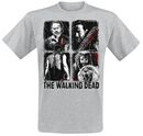 Four Characters, The Walking Dead, T-Shirt