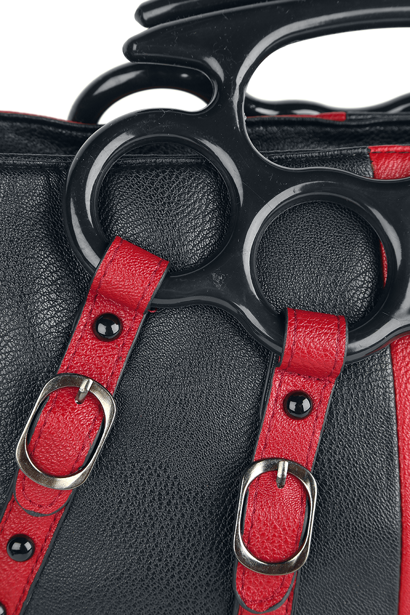 Poizen Industries Harley Bag Handtasche schwarz rot