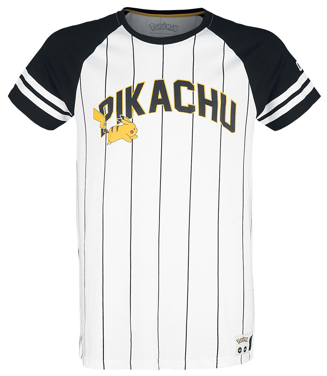Pokémon Pikachu - Running T-Shirt black white