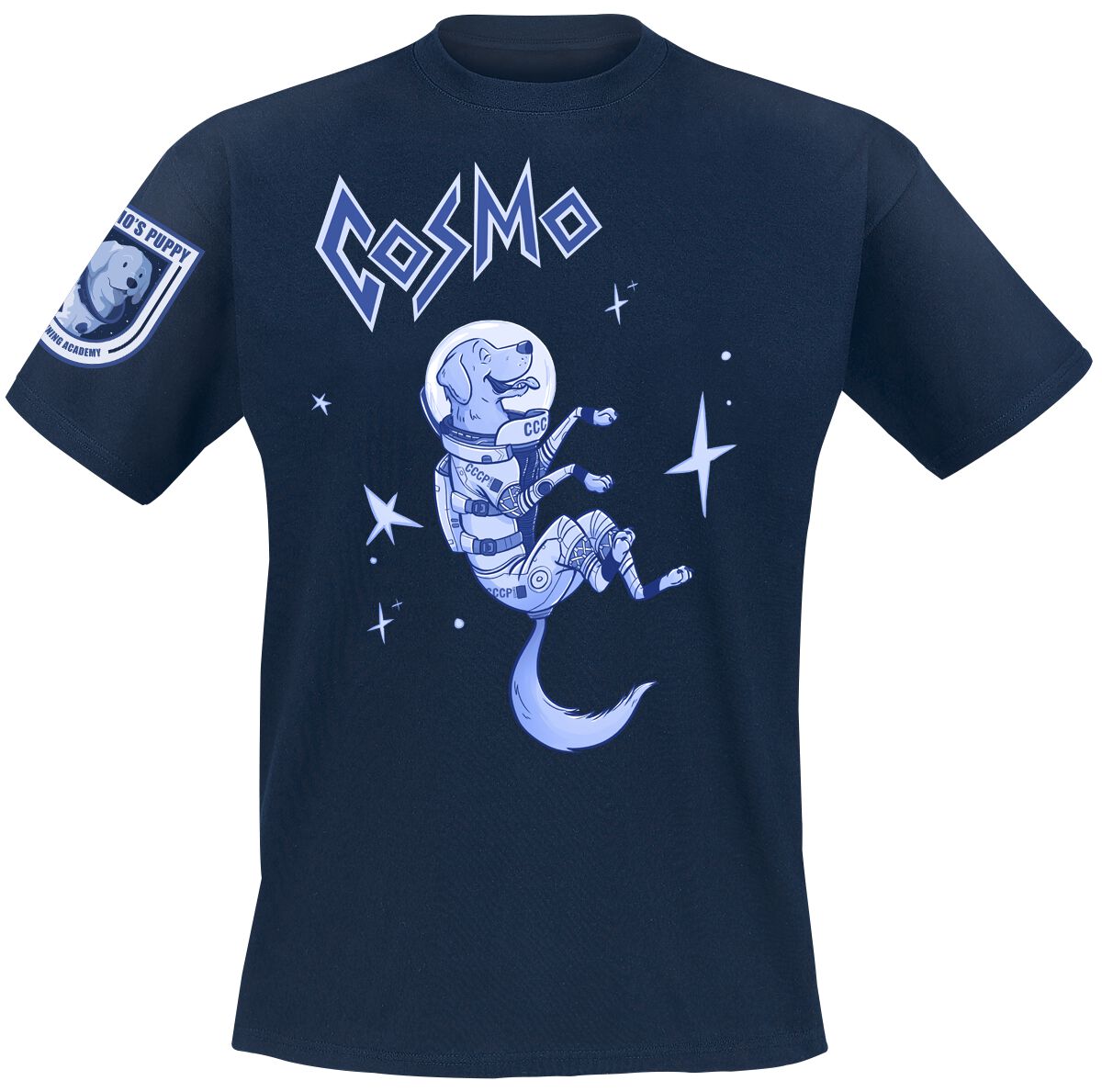 Image of Guardians Of The Galaxy The Game - Cosmo T-Shirt blau