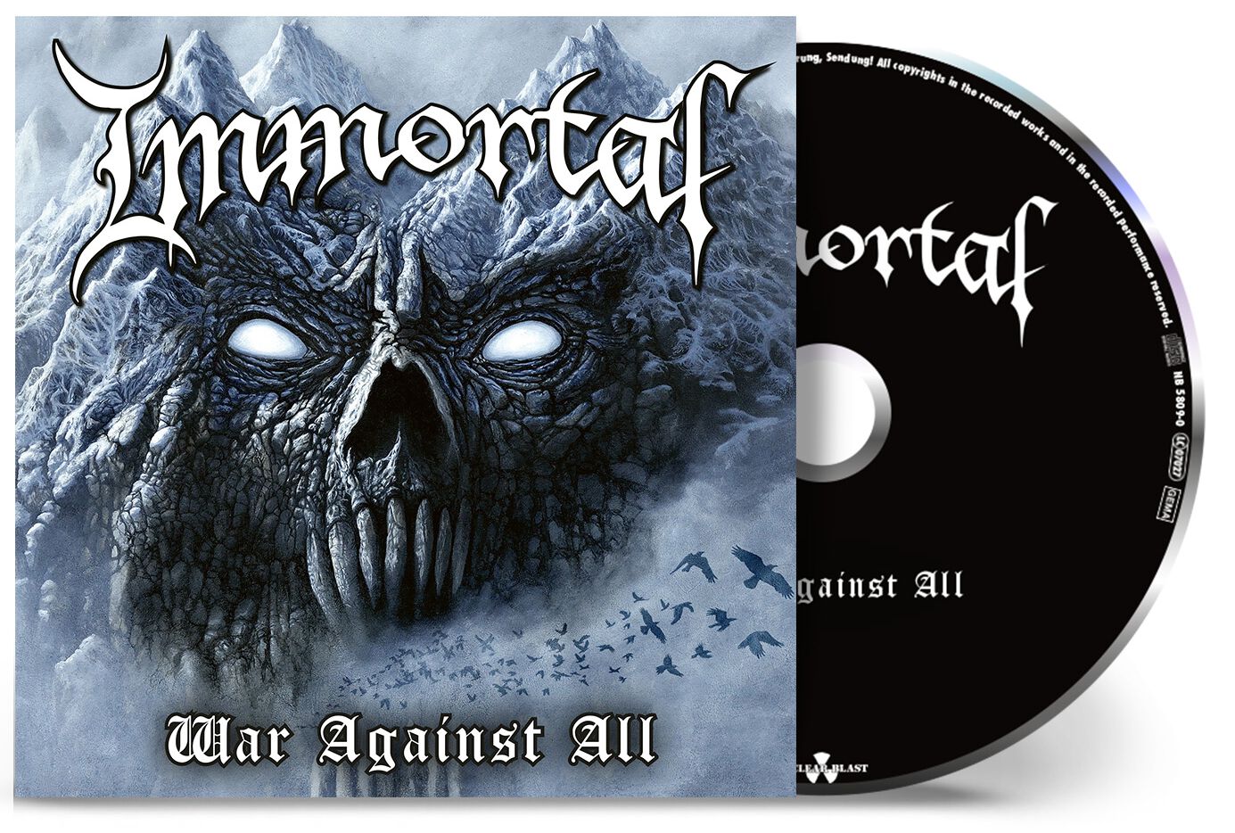 Image of CD di Immortal - War Against All - Unisex - standard