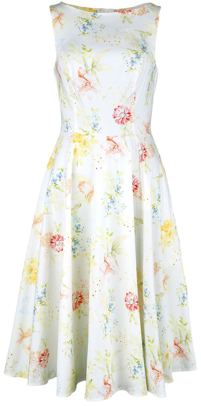 H&R London Lalaith Swing Dress Medium-length dress multicolour