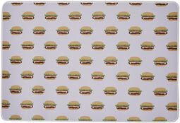 Burger Allover Desk Pad