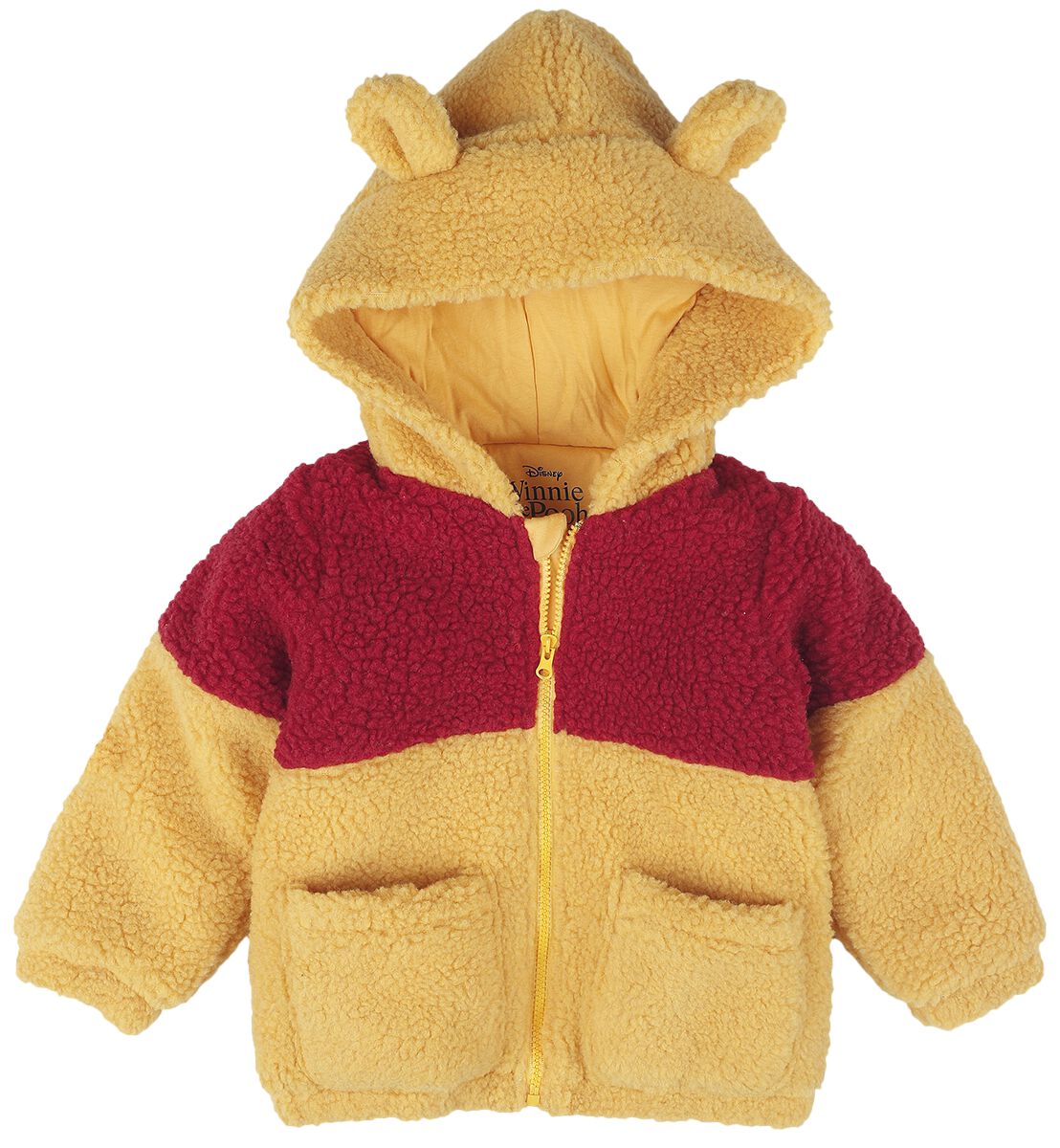 Winnie The Pooh - Disney Kinder-Kapuzenjacke für Kinder - Winnie - für Mädchen & Jungen - multicolor  - EMP exklusives Merchandise!